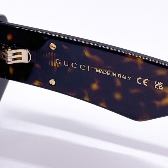 NEW GUCCI GG1421S 002 HAVANA WOMEN SUNGLASSES GUCCI - Picture 10 of 12